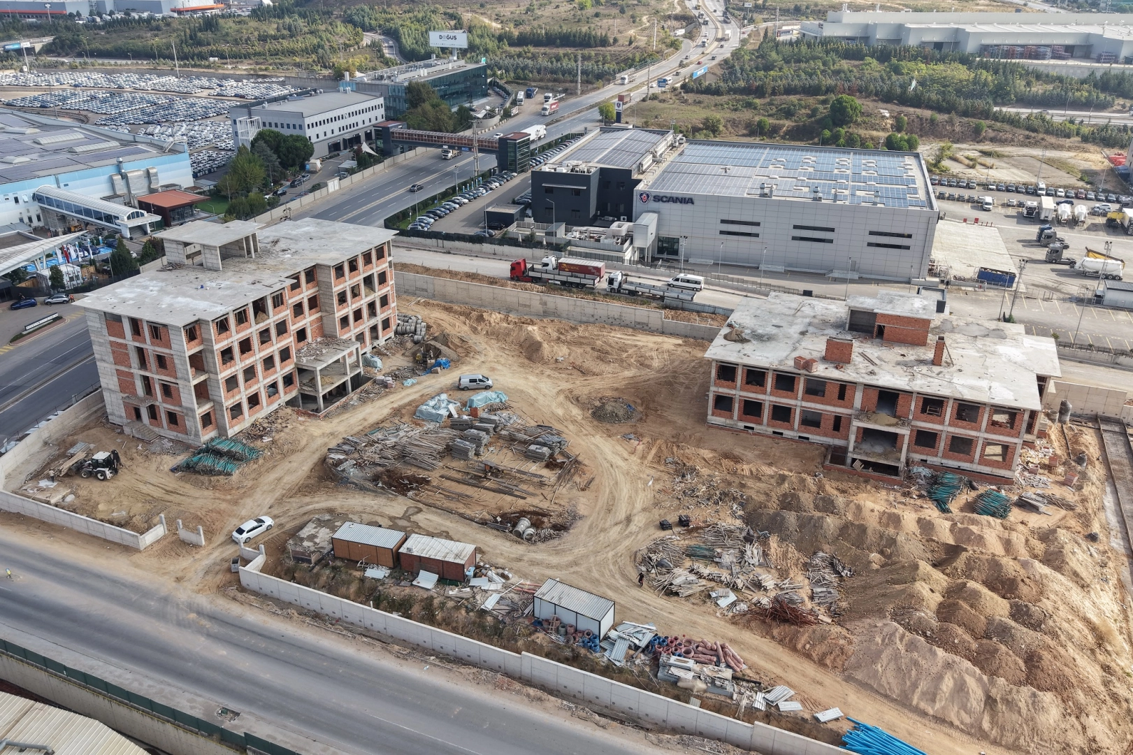 Doğa Madencilik Meslek Lisesi’nin kaba inşaatı bitti
