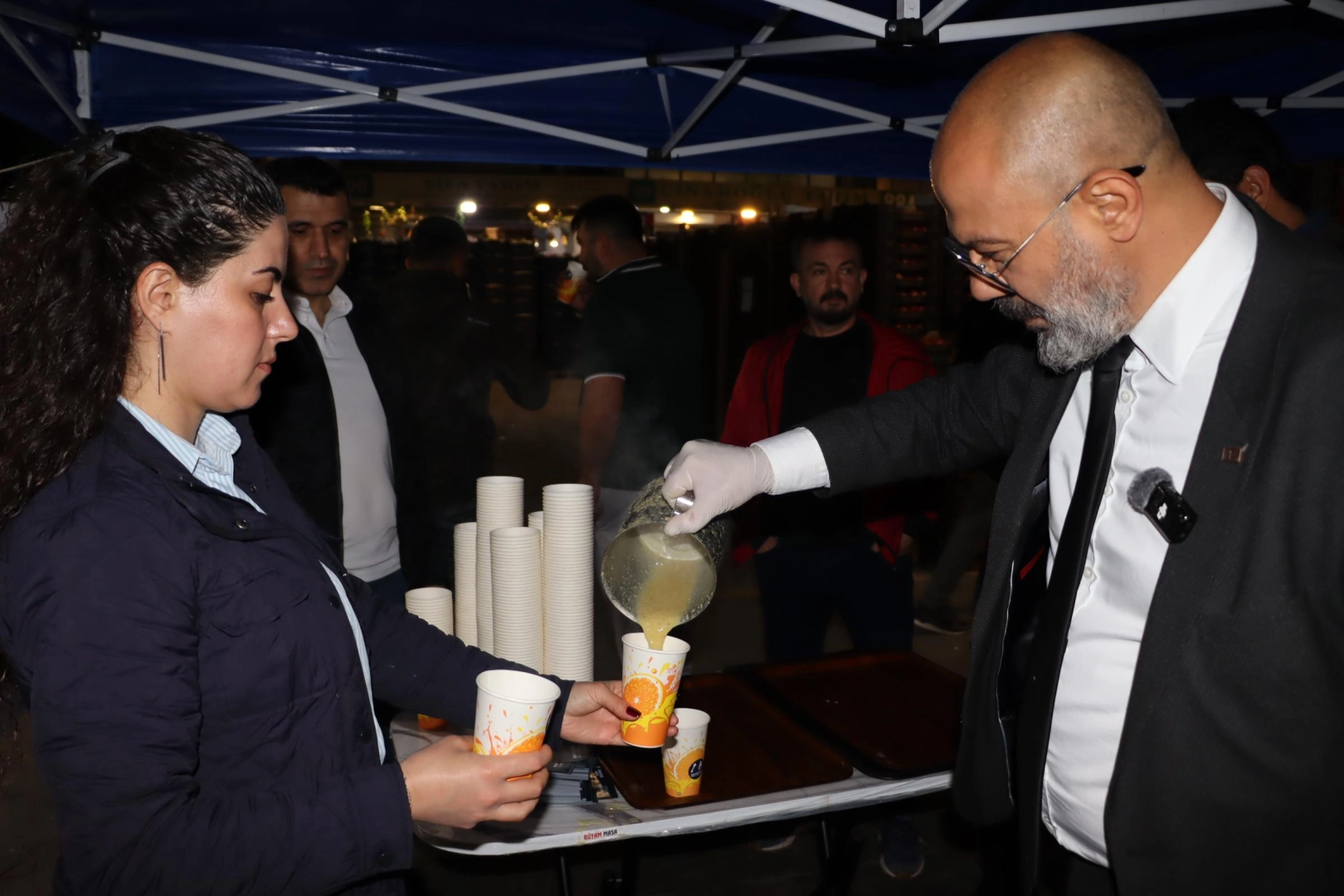 Anahtar Parti Bursa'dan haftaya çorba ikramlı başlangıç