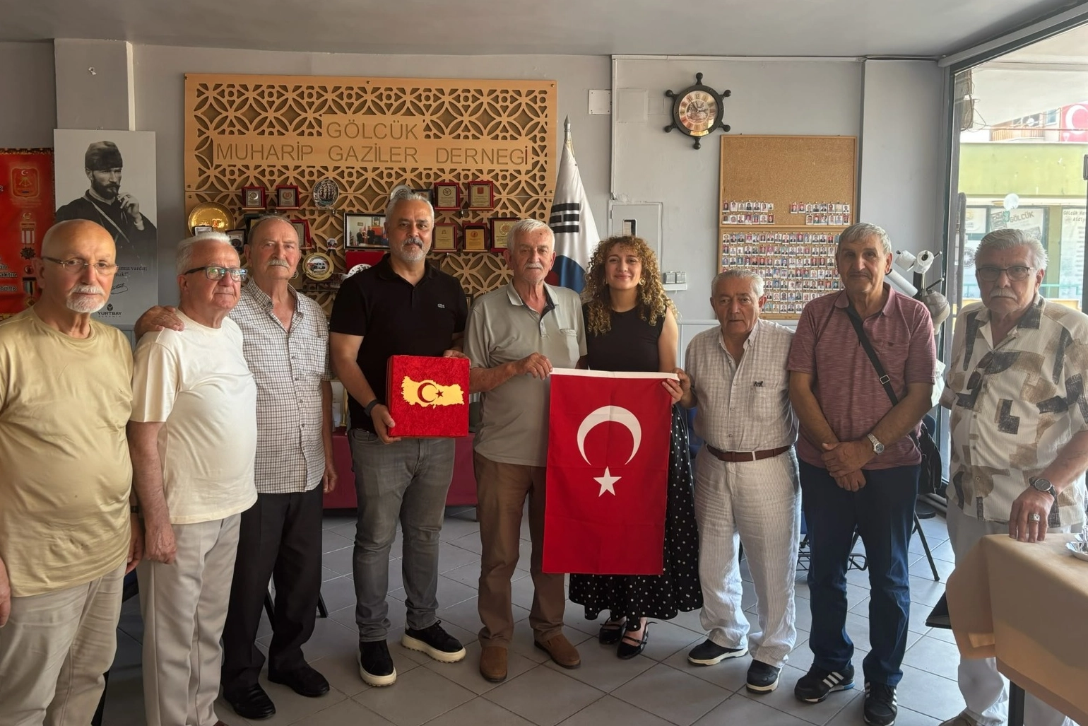 İzmit'te yerel yönetimden Türkiye Muharip Gaziler Derneği’ne ziyaret