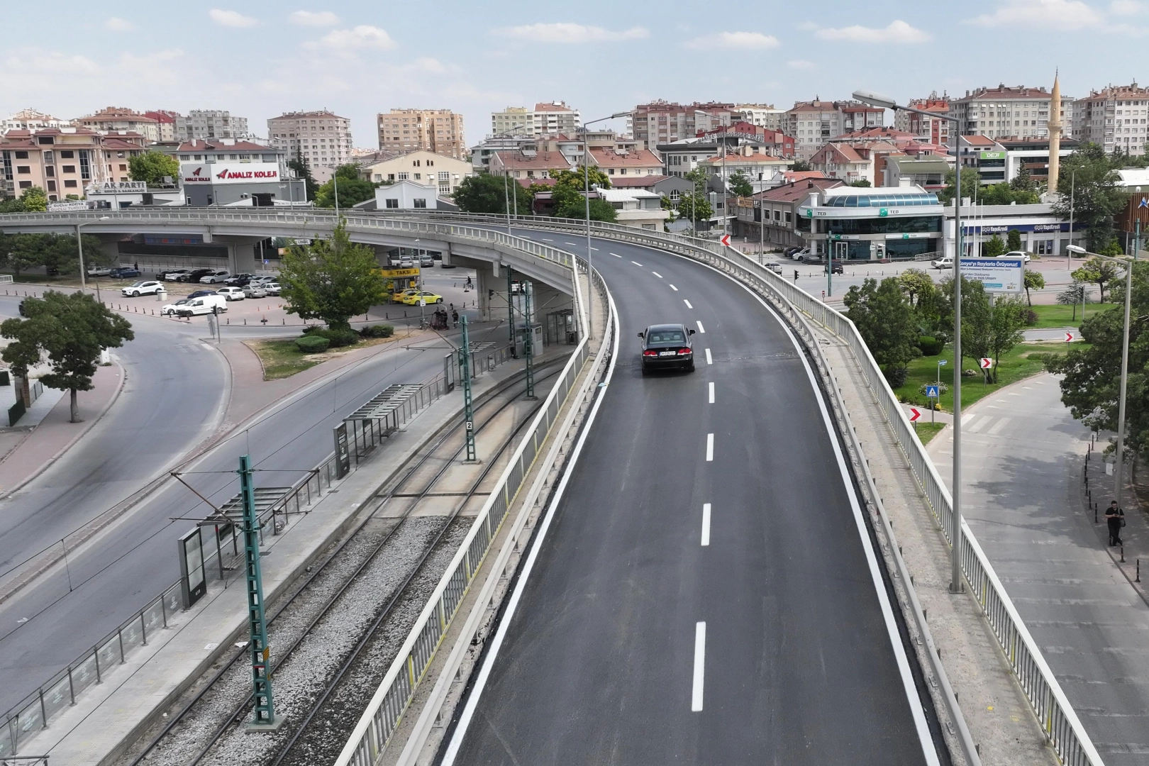 Konya’da Kunduracılar Üst Geçidi’nin standardı yükseldi