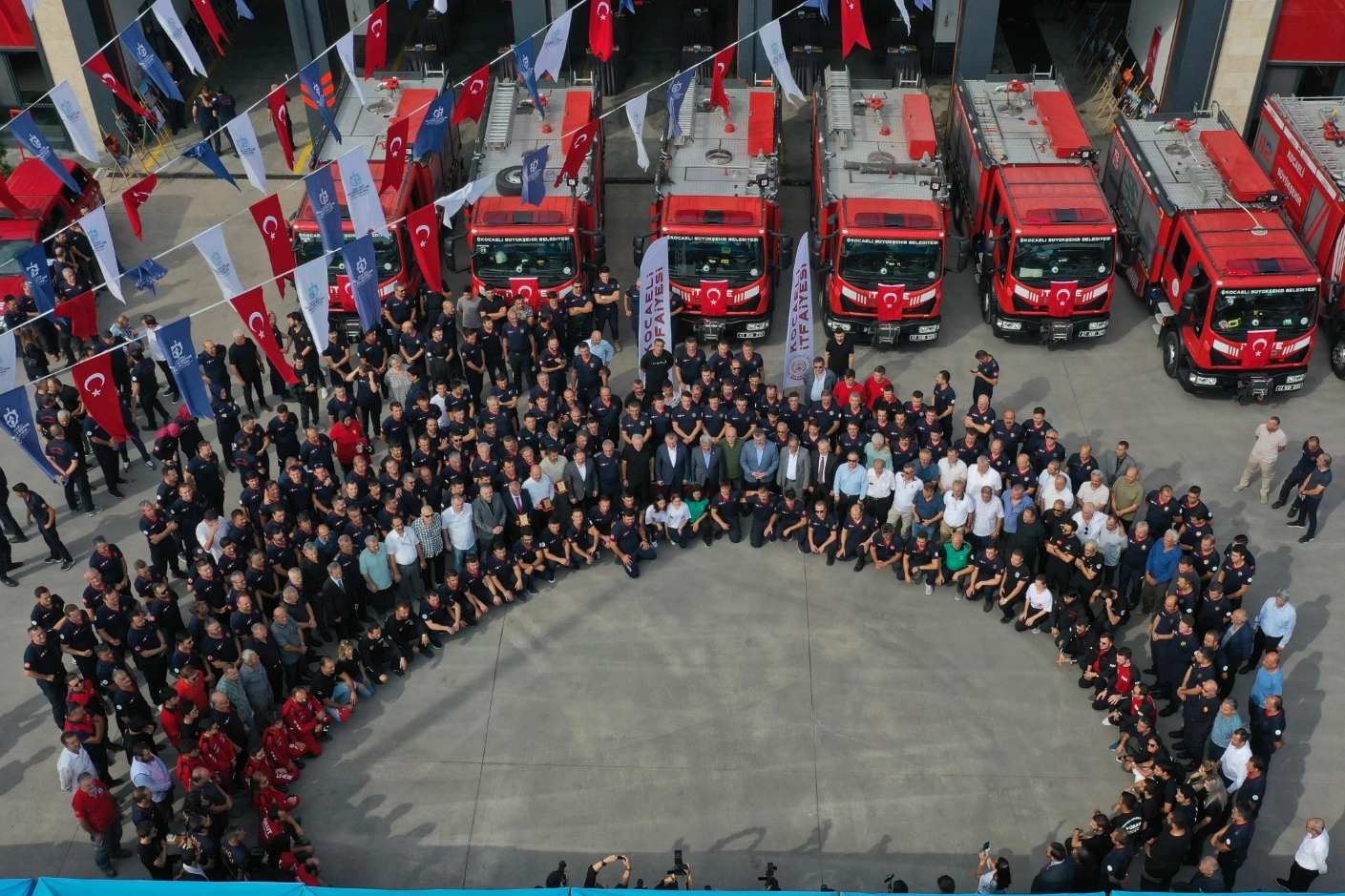 Kocaeli İtfaiyesi her daim hazır kıta