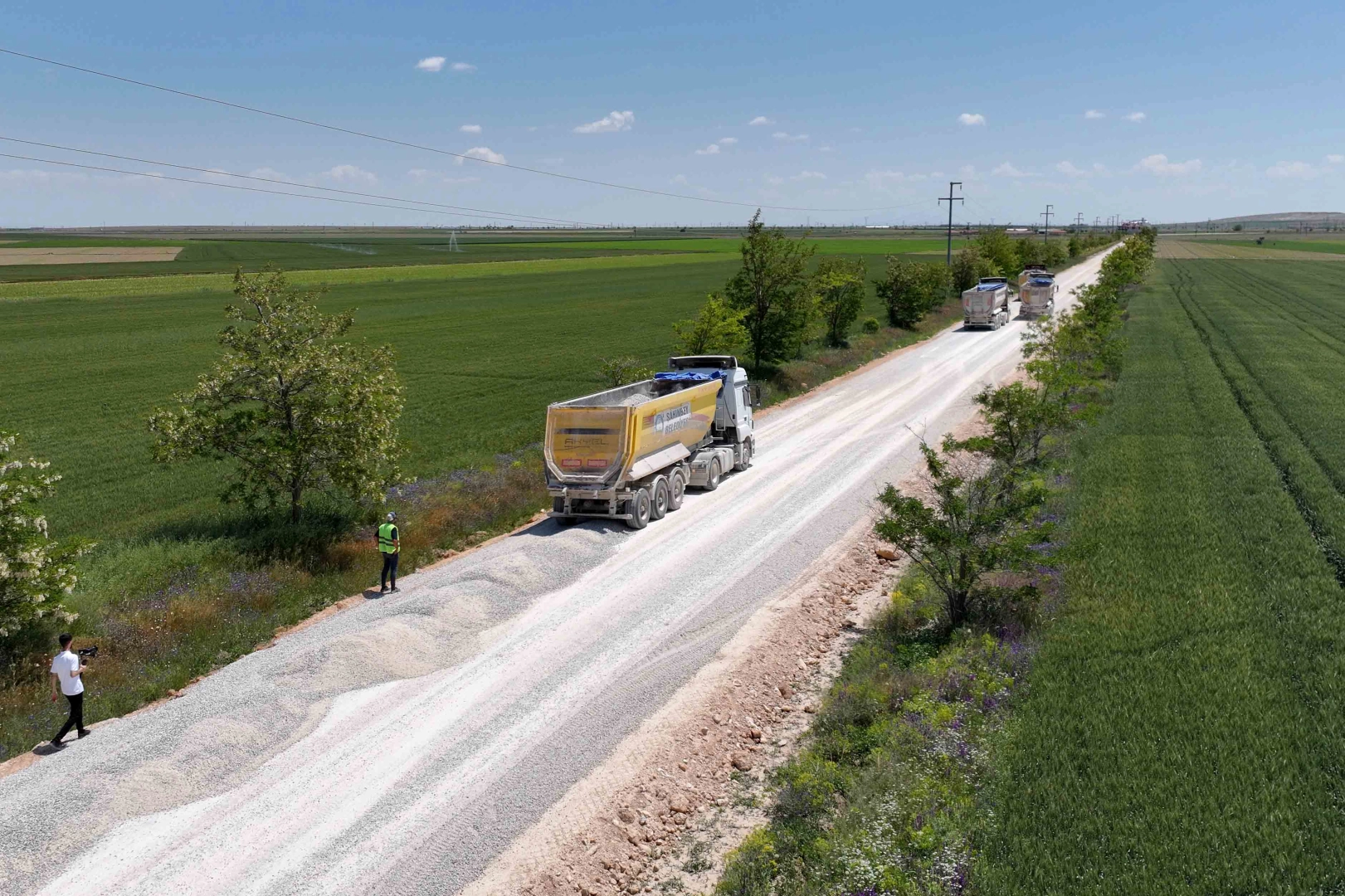 Konya Karatay’da 17,5 kilometrelik yol ağı yenileniyor