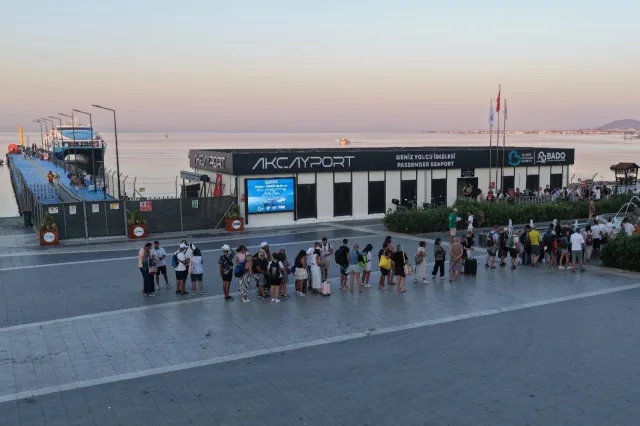 BADO Akçay–Midilli seferleri rekora koştu