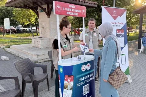 Bursa’da 'Güvenilir Gıda Mobil Uygulaması' tanıtıldı