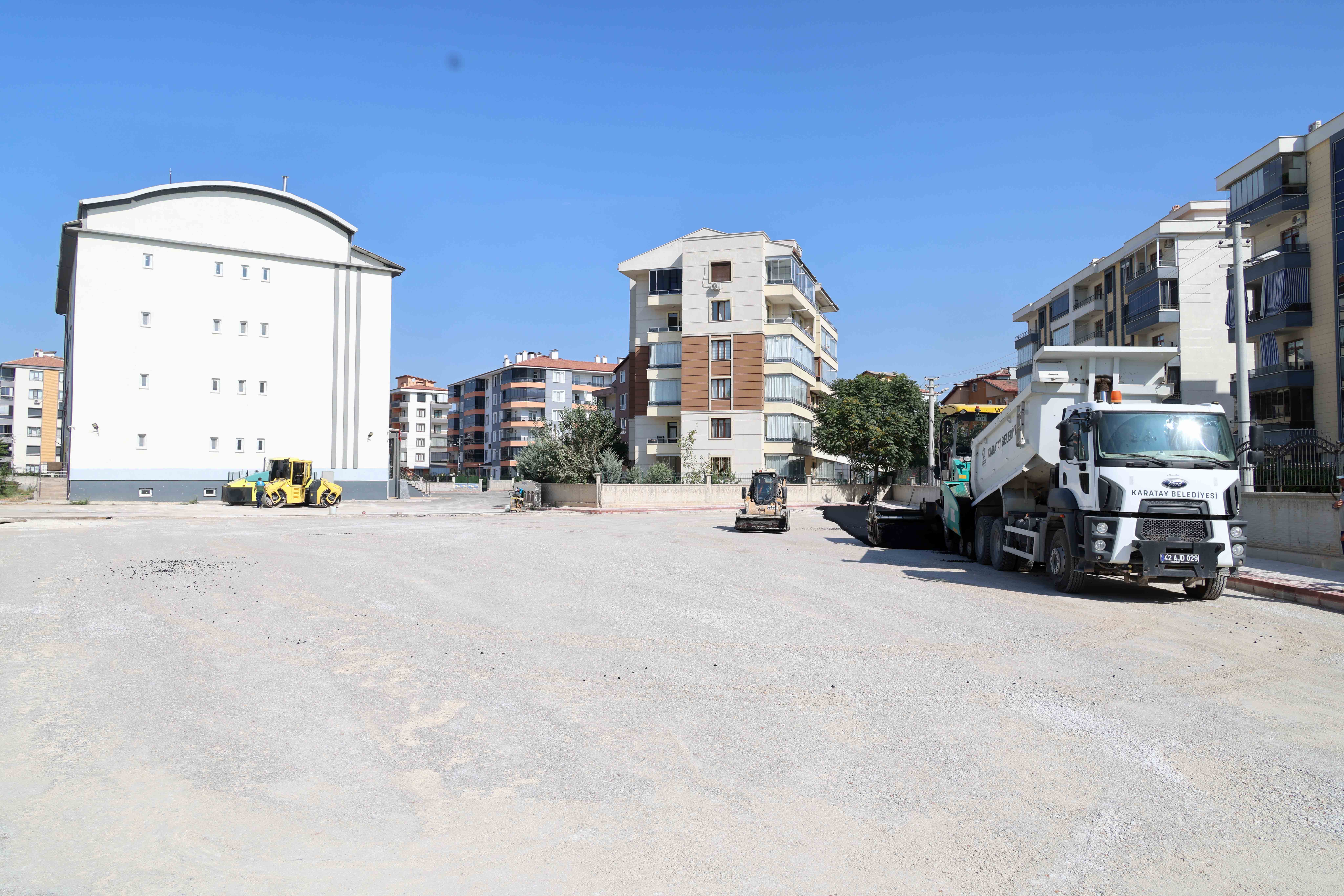 Karatay'da okullar yeni eğitim öğretim yılına hazırlanıyor