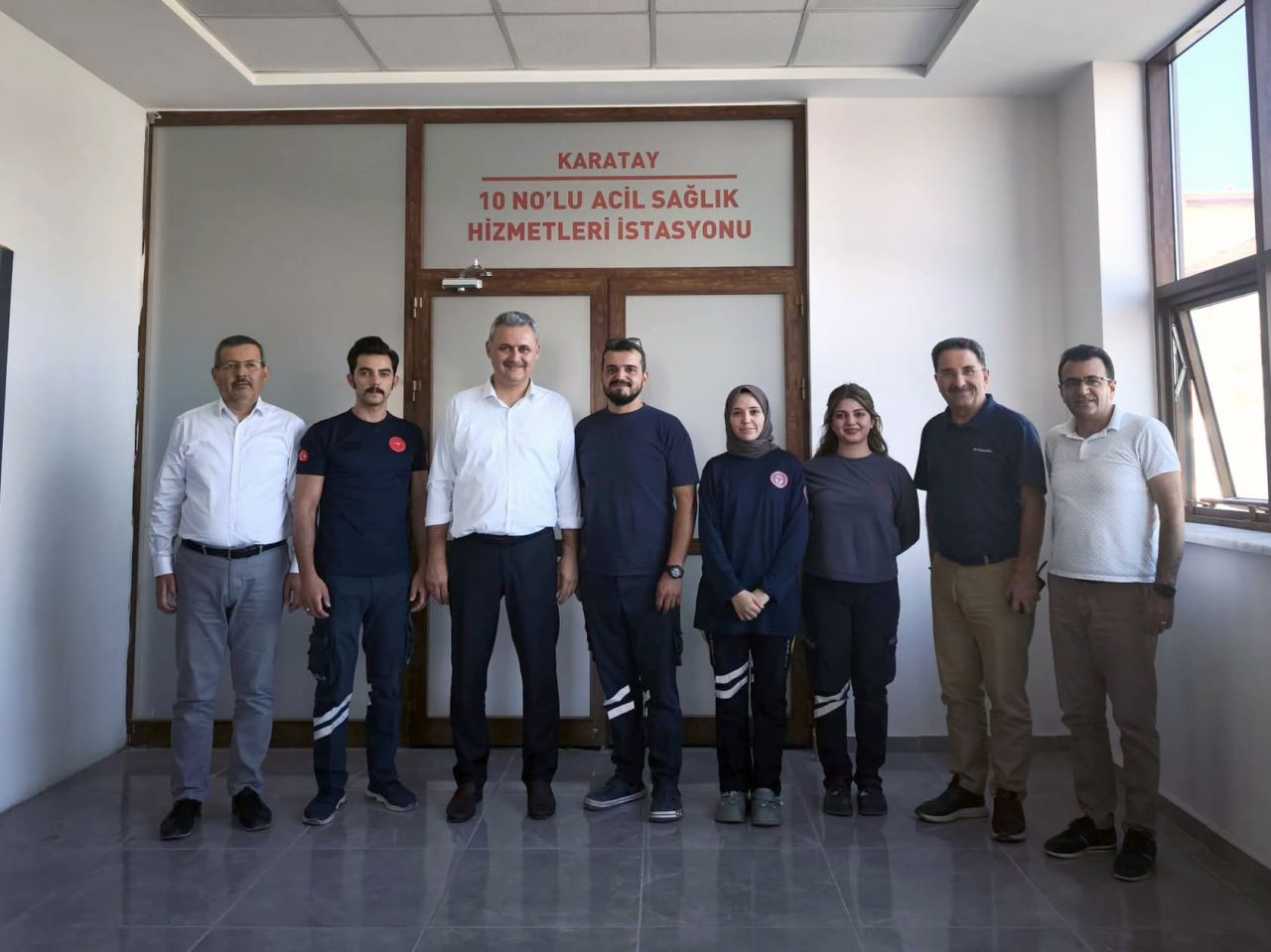 Konya İl Sağlık Müdürü, sağlık çalışanlarını ziyaret etti