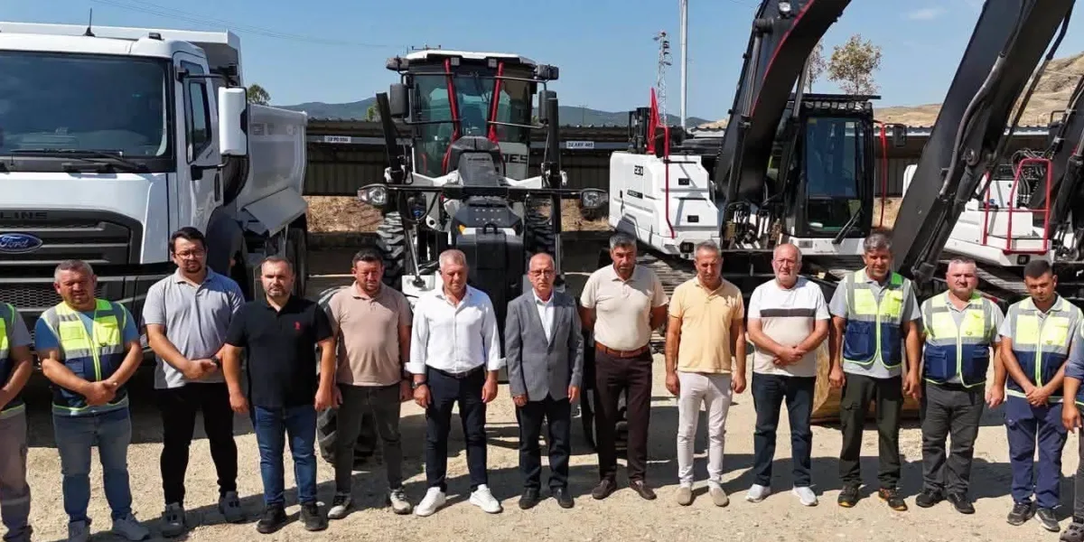 Hamzadere Sulama Birliği'nin araç envanterine takviye