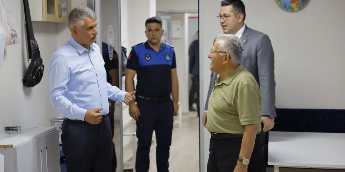 KAYMEK Göznuru'na Başkan Büyükkılıç'tan ziyaret