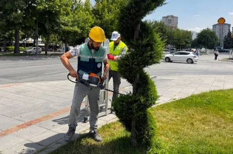 Kayseri Büyükşehir'den şehir estetiğine anlamlı dokunuş