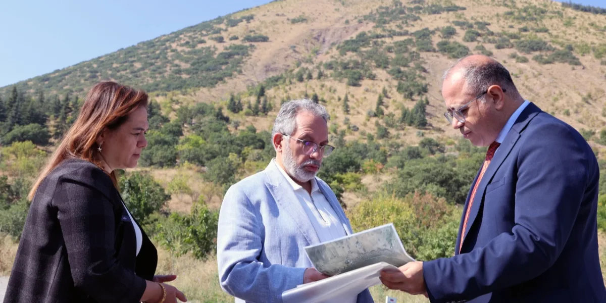 Kayseri Talas'ta yangına karşı 'kalkan' önlemi